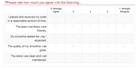 Smoothie King Survey Get Free Validation Code Smoothie King Feedback Widget Box