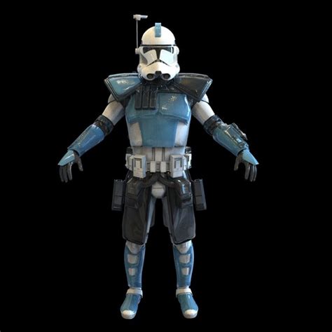 Clone Wars Arc Trooper Fives Wearable Armor D Model Stl Etsy Uk