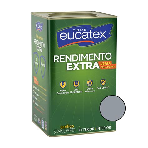 Tinta Acr Lica Rend Extra Standard Granizo Fosco L Eucatex