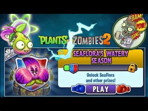 Plants Vs Zombies2 Arena Seafloras Watery Season Seaflora