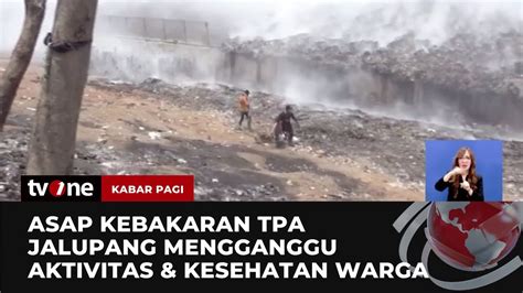 Kebakaran Tpa Jalupang Belum Padam Kepulan Asap Mulai Mengganggu