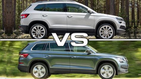 2018 Skoda Karoq Vs 2017 Skoda Kodiaq YouTube