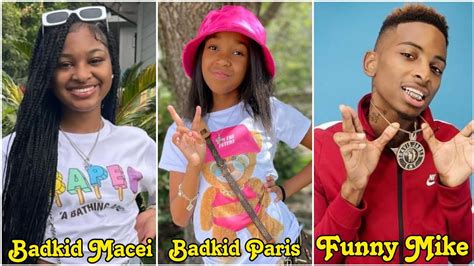 Bakid Macei Vs Badkid Paris Vs Funny Mike Lifestyle Comparison