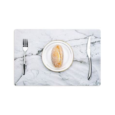 Pcs Tablemat Marble Pattern Coaster Coffee Cup Ma Grandado