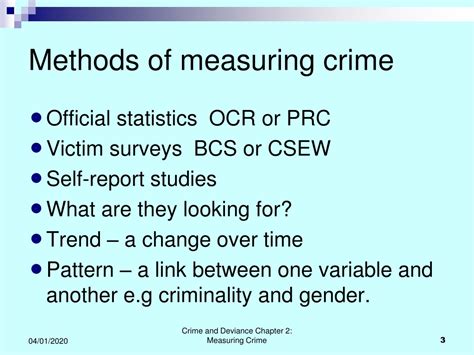 PPT WJEC A2 Unit 3 Crime And Deviance Measuring Crime PowerPoint