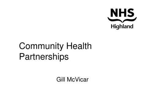 Ppt Community Health Partnerships Powerpoint Presentation Free