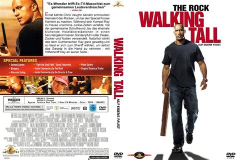 Walking Tall Dvd Cover 2004 R2 German Custom