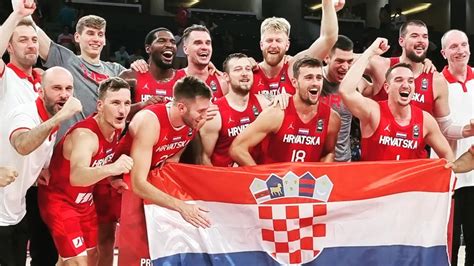 A New Era Croatia Basketball Books 2024 Olympic Qualifying Tournament