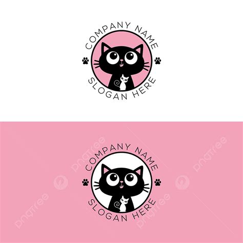 Modelo De Design De Logotipo De Gato Png Animais Gato Gatos Imagem