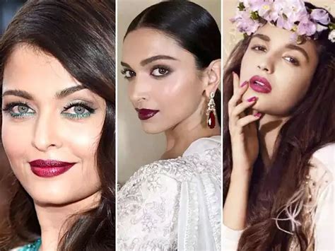 Bollywood Actresses Ace The Plum Lipstick Trend