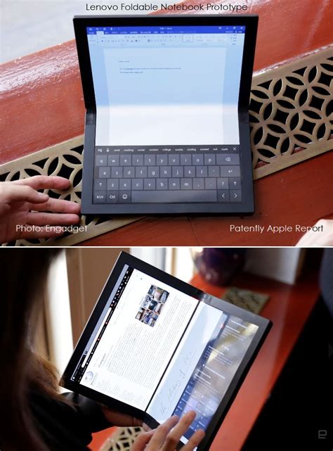 Lenovo Released The World S First Foldable Notebook Prototype That