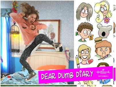 Dear Dumb Diary the MOVIE airs Friday September 6th on Hallmark Channel ...