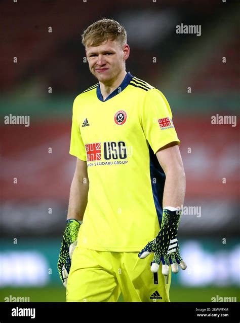 Sheffield United Goalkeeper Aaron Ramsdale During The Premier League