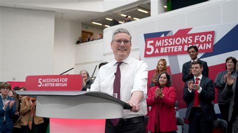 Keir Starmer Promises To Give Britain Its Future Back As He Sets Out