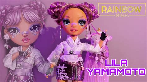 Lila Yamamoto Series 4 Review Rainbow High Youtube