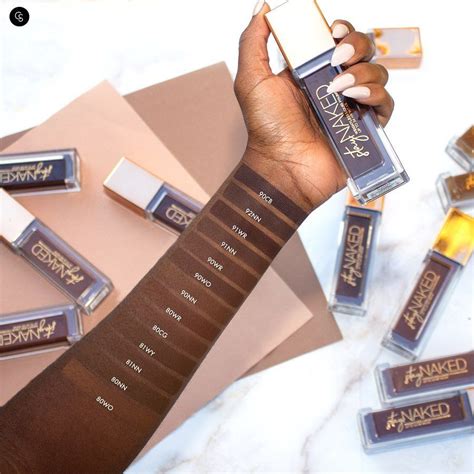 Discover The Perfect Shade Range Of Urban Decay Stay Naked Foundation