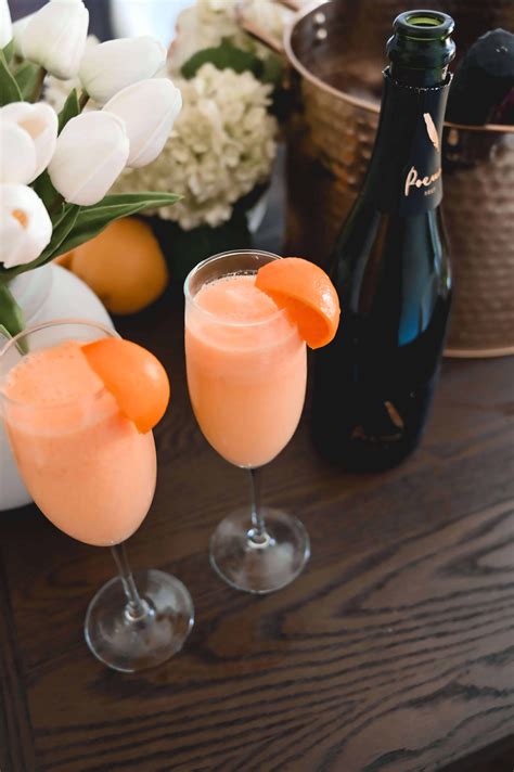 Brunch Approved Sherbet Mimosa Recipe Bella Style Living