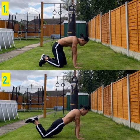 Knee Push Ups How To Do Knee Push Ups Gymless Push Up Workout For