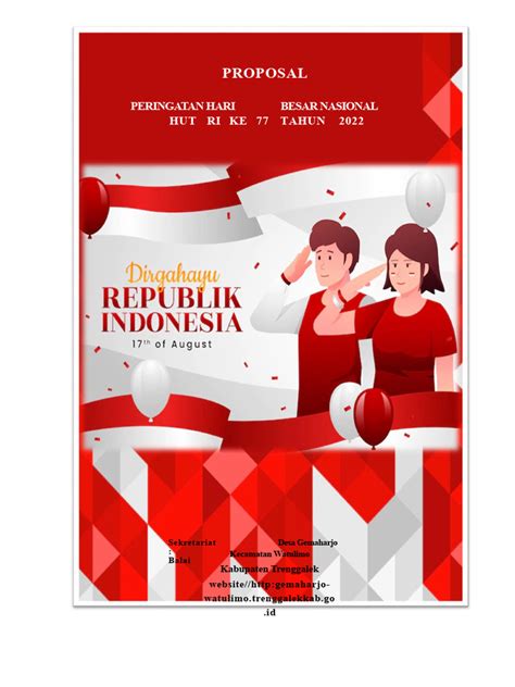 Contoh Proposal Hut Ri Pdf