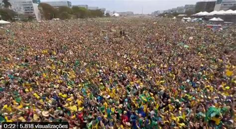 LOTADA assista imagens impressionantes de Brasília neste 7 de setembro