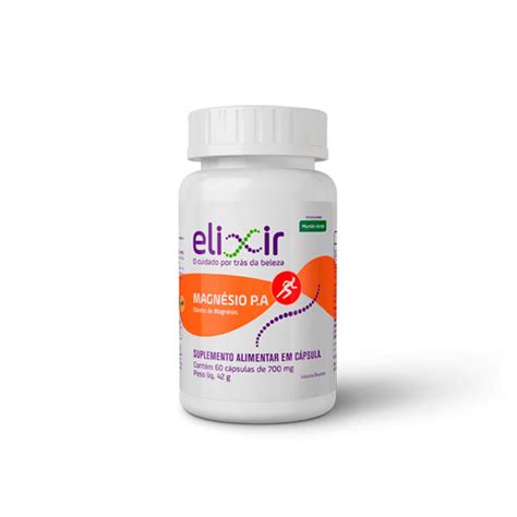 Magnésio PA Elixir 60 Comprimidos PanVel Farmácias