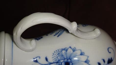 Meissen Zwiebelmuster Blue Onion Porcelain Teapot Kettle Ebay