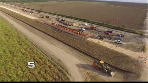 Border Wall Construction Advances in South Texas