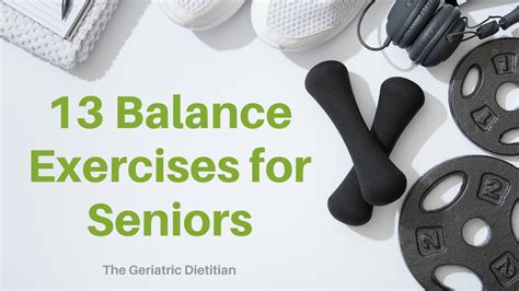 Printable Senior Balance Exercises