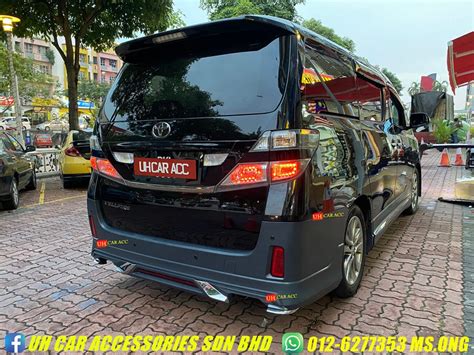 Toyota Vellfire Anh Convert Anh Bumper Bodykit Uh Car