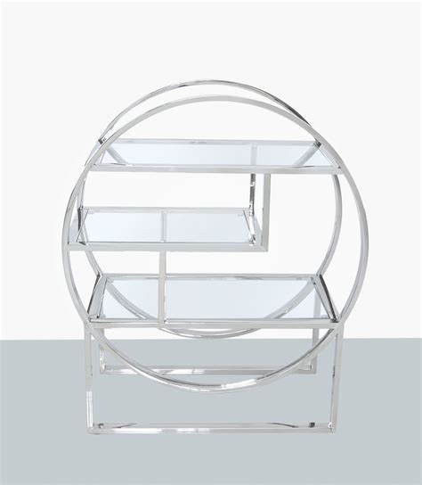 Logan Steel Tier Round Shelving Unit