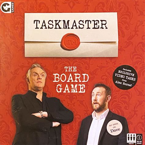 Taskmaster The Board Game Review Board Game Review