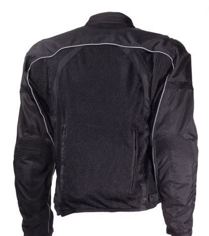 Biker Textile Armored Vented Motorcycle Jacket