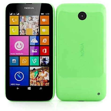 Nokia Lumia 630 635 Dual SIM Green 3D Model CGTrader