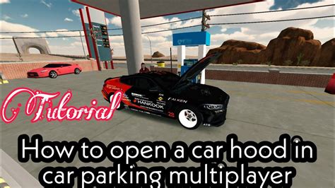 How To Open Hood In Car Parking Multiplayer Cara Buka Bonet Depan Car