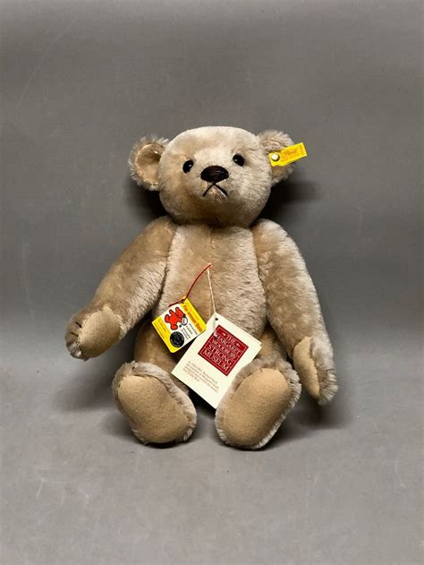 15 Steiff Bear Fully Jointed Mohair Bear 1982 Replica Etsy Cream