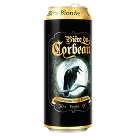 Bière blonde du CORBEAU 9 50 cl La Belle Vie Courses en Ligne