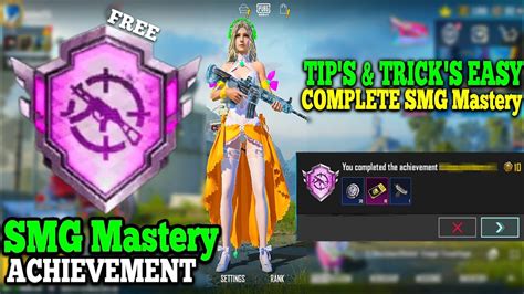 How To Complete Smg Mastery Achievement In Pubgm Bgmi Tips Tricks