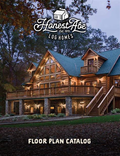 Honest Abe Log Homes Floor Plan Catalog 2023 By Honest Abe Log Homes