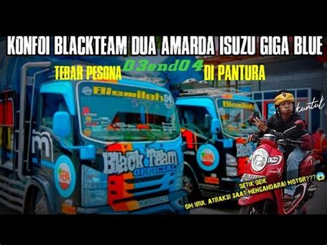 TEBAR PESONA TRUCK BLACK TEAM Gigal Blue Jalur Pekalongan Versi