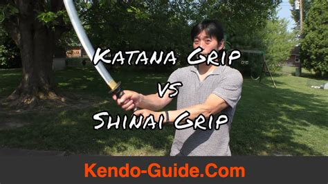 Kendo Study Katana Grip Vs Shinai Grip Youtube