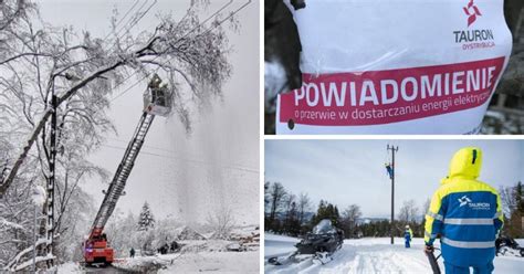 Pilne Nawet do 8 godzin bez prądu a za oknem śnieg Tu w woj śląskim