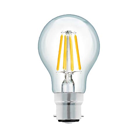 Status 11watt Filament Gls Led Bc B22 Bayonet Cap Clear Warm White Equivalent To 100w Bulb