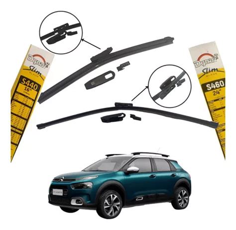 Par Palheta Limpador Dianteiro Slim Blade C4 Cactus 2019 Parcelamento