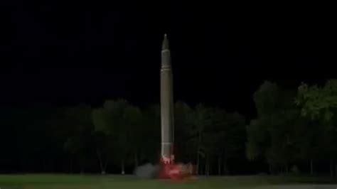 North Korea Releases Video Of Latest Icbm Test