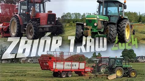 Zbior Traw W Gr Jakoniuk Szybcy I W Ciekli John Deere Zetor