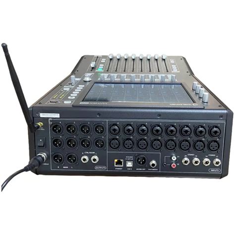 MESA DE SOM DIGITAL WALDMAN MTX 26 MIXER 26 CANAIS MESA DE SOM