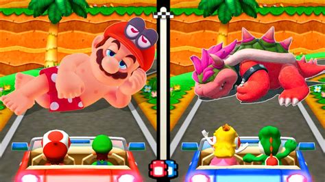 Mario Party The Top 100 All Duel And Special Minigames Mario Vs Luigi Vs Peach Vs Yoshi Youtube