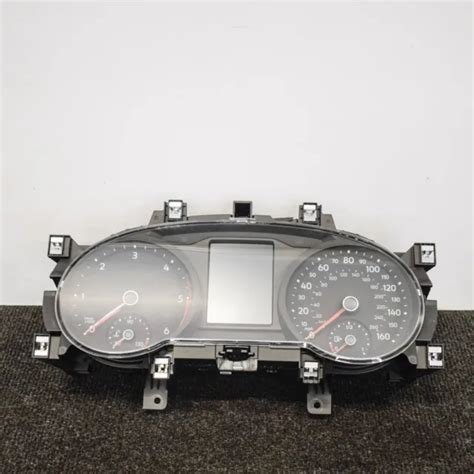 Vw Tiguan Instrument Cluster Speedometer Mk Tdi Kw Km H Mph