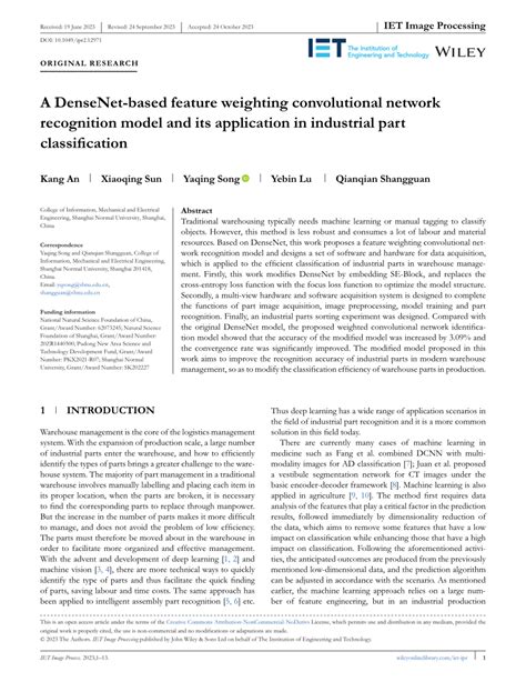 PDF A DenseNetbased Feature Weighting Convolutional Network