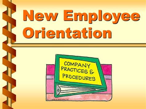 New Hire Orientation Powerpoint Template Free